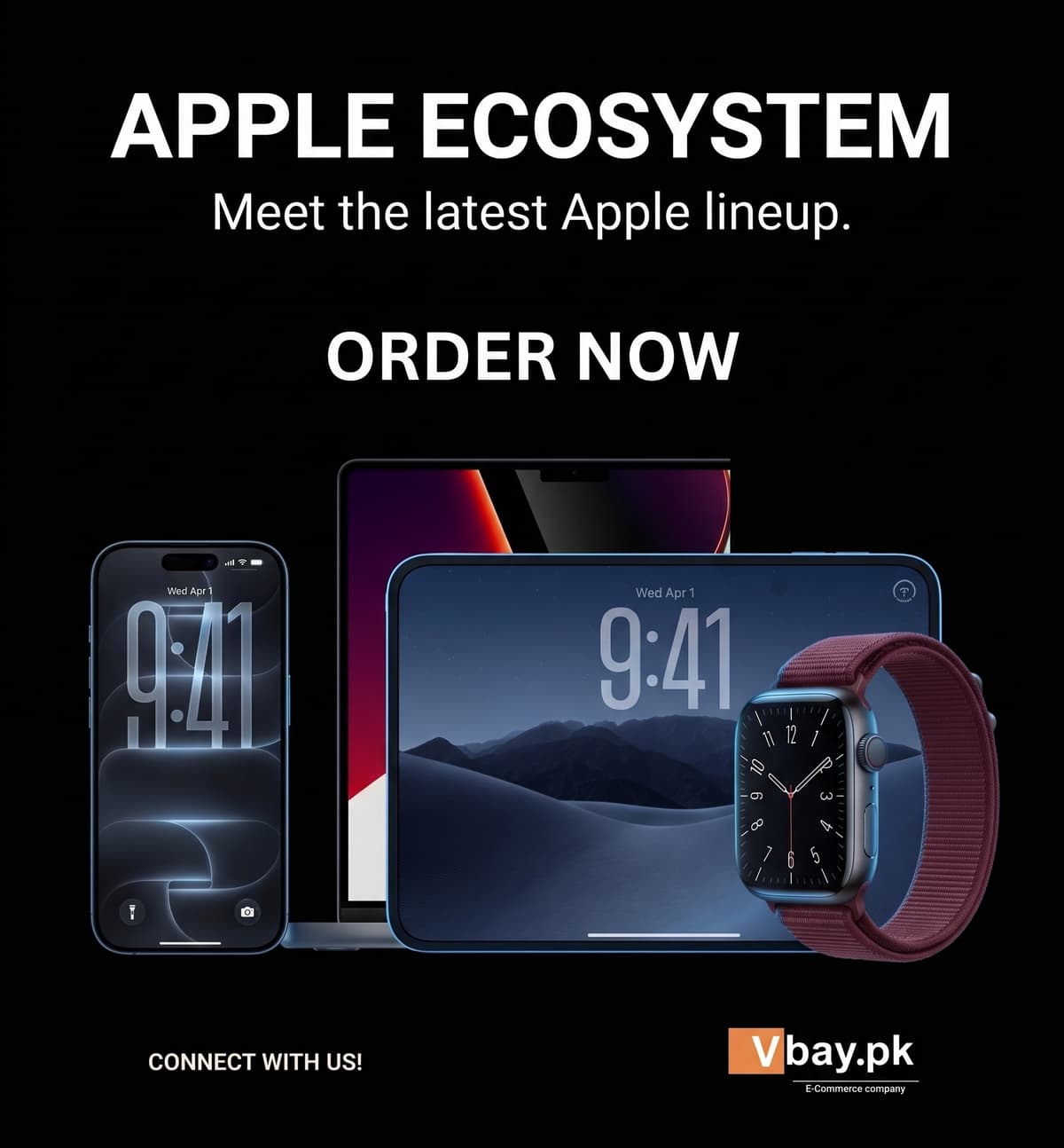 Apple Ecosystem Lineup Dark product image