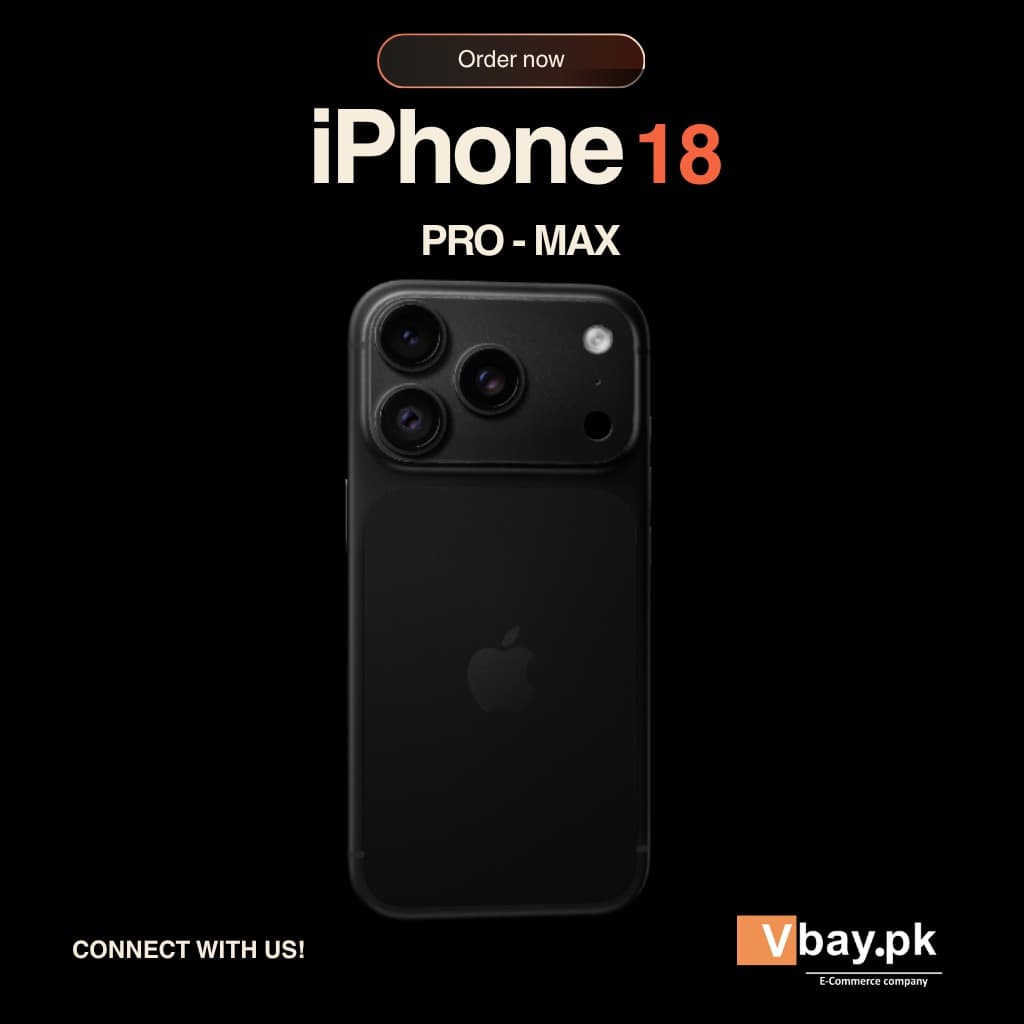 iPhone 18 Pro Max Black product image